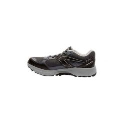 Buty do biegania RUN CUSHION GRIP męskie. Niebieskie buty sportowe męskie KALENJI, z poliesteru, bez zapięcia, do biegania. Za 79,99 zł.