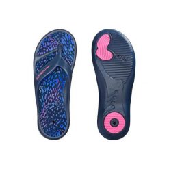 Japonki basenowe TONGGA SFP 500 LEO damskie. Niebieskie crocsy damskie marki NABAIJI, z kauczuku. Za 49,99 zł.