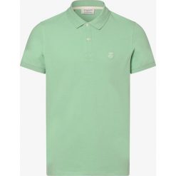 Selected - Męska koszulka polo – Slharo, beżowy. Brązowe koszulki męskie Selected, xxl, bez wzorów, z bawełny, sportowe, bez rękawów. Za 109,95 zł.