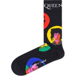 Happy Socks Queen Skarpetki Czarny. Czarne skarpetki męskie Happy Socks, bez wzorów, z elastanu. Za 68,95 zł.