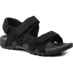 Sandały MERRELL - Sandspur Lee Backstrap J90493 Black. Czarne sandały męskie Merrell, ze skóry. Za 299,00 zł.