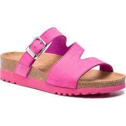 Klapki SCHOLL - Ranja F27391 2172 390 Total Fuchsia. Różowe klapki damskie Scholl, bez wzorów, ze skóry, bez obcasa. W wyprzedaży za 239,00 zł.