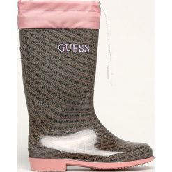 Guess Jeans - Kalosze. Różowe kalosze dziewczęce Guess Jeans. Za 259,90 zł.