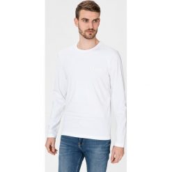 Calvin Klein Koszulka Biały. Białe podkoszulki męskie Calvin Klein, s, z nadrukiem, z elastanu, bez kołnierzyka, z długim rękawem. Za 256,95 zł.