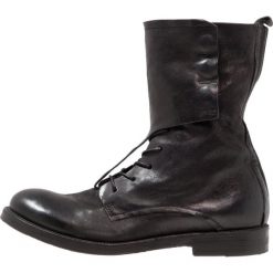 Buty zimowe męskie: A.S.98 SAMURAI Botki sznurowane nero