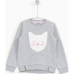 Lemon Explore - Bluza dziecięca 86-116 cm. Szare bluzy dziewczęce marki LEMON explore, z nadrukiem, z bawełny, bez rękawów, bez kaptura. W wyprzedaży za 49,90 zł.