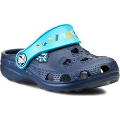 Klapki COQUI - Little Frog 8701 Navy/Blue. Niebieskie sandały chłopięce marki Coqui, z tworzywa sztucznego. Za 39,99 zł.