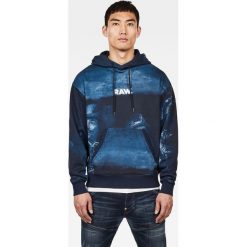 G-Star Raw - Bluza. Bluzy męskie z bawełny, retro, z kapturem. Za 699,90 zł.