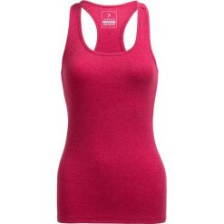 Top damski TSD600B - ciemny róż - Outhorn. Różowe koszulki damskie marki Outhorn, bez wzorów, z bawełny, bez kołnierzyka. W wyprzedaży za 19,99 zł.
