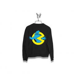 Bluza Ghostbusters Męska. Czarne bluzy damskie Failfake, s, bez wzorów, bez kołnierzyka, bez rękawów, bez kaptura. Za 170,00 zł.