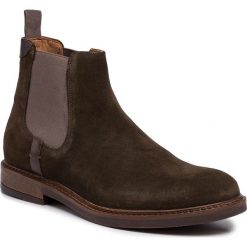 Sztyblety GINO ROSSI - MI08-C641-639-05 Khaki. Zielone sztyblety męskie Gino Rossi, ze skóry, bez zapięcia. Za 299,99 zł.