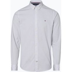 Tommy Hilfiger - Koszula męska, szary. Szare koszule męskie TOMMY HILFIGER, m, bez wzorów, eleganckie, z klasycznym kołnierzykiem, bez rękawów. Za 199,95 zł.