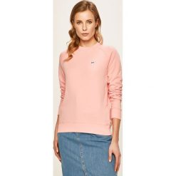 Lee - Bluza. Różowe bluzy damskie Lee, s, bez wzorów, z bawełny, bez rękawów, bez kaptura. W wyprzedaży za 169,90 zł.
