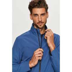 Calvin Klein - Kurtka. Niebieskie płaszcze męskie Calvin Klein, s, bez wzorów, z poliesteru, krótkie, bez kaptura. Za 749,90 zł.