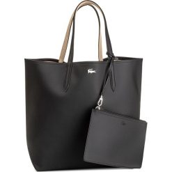 Torebka LACOSTE - L Shopping Bag NF2143AA Black Warm Sand A91. Brązowe torebki klasyczne damskie Lacoste, bez wzorów, ze skóry ekologicznej, klasyczne, bez dodatków. Za 599,00 zł.