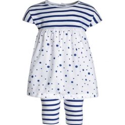 Chinosy chłopięce: Absorba ENSEMBLE LONG PIED DANS LEAU BABY SET Spodnie materiałowe bleu outremer