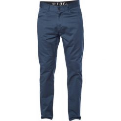 FOX Spodnie Męskie Stretch Chino 30 Niebieskie. Niebieskie chinosy męskie marki FOX, z jeansu. Za 267,00 zł.