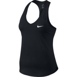 Nike Koszulka Pure Tank W czarna r. M (728739-010). Czarne topy sportowe damskie Nike, m. Za 124,80 zł.
