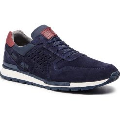 Sneakersy QUAZI - QZ-08-02-000064 207. Niebieskie sneakersy męskie QUAZI, na co dzień, bez wzorów, ze skóry, klasyczne, bez zapięcia. Za 259,00 zł.