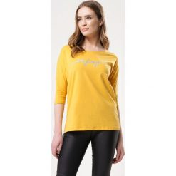 Żółta Bluzka Unerring. Bluzki damskie Born2be. Za 24,99 zł.