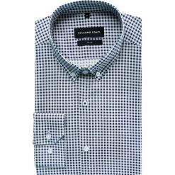 Koszula SIMONE KDGS000704. Szare koszule męskie Giacomo Conti, na lato, m, bez wzorów, z bawełny, button down, bez rękawów. Za 169,00 zł.