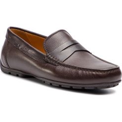 Mokasyny GEOX - U Monter 2Fit A U824YA 04743 C6005 Chocolate. Pomarańczowe mokasyny męskie Geox, ze skóry, eleganckie. W wyprzedaży za 449,00 zł.
