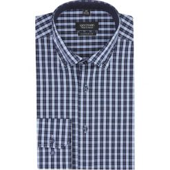 Koszula bexley 2805 długi rękaw custom fit granatowy. Niebieskie koszule męskie Recman, m. Za 89,99 zł.