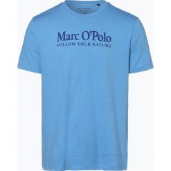 Marc O'Polo - T-shirt męski, niebieski. Niebieskie t-shirty męskie Marc O'Polo, m, z napisami, z bawełny, polo. Za 89,95 zł.