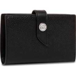 Duży Portfel Damski MICHAEL MICHAEL KORS - Mk Charm 34S0S00E2L Black. Czarne portfele damskie MICHAEL Michael Kors, bez wzorów, ze skóry. Za 419,00 zł.