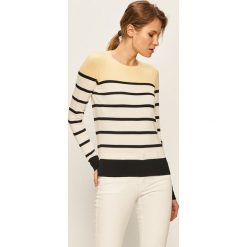 Vero Moda - Sweter. Swetry damskie Vero Moda, s, bez wzorów, z wiskozy, bez rękawów, bez kaptura. W wyprzedaży za 79,90 zł.