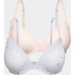 Biustonosz push up 2 pack - Beżowy. Brązowe biustonosze Reserved, bez wzorów. Za 69,99 zł.