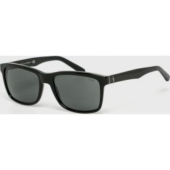 Emporio Armani - Okulary. Czarne okulary przeciwsłoneczne męskie marki Emporio Armani, prostokątne. Za 529,90 zł.