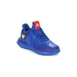 Buty Dziecko adidas RAPIDARUN SPIDER-MAN. Czarne trampki chłopięce marki Adidas, do piłki nożnej. Za 233,10 zł.