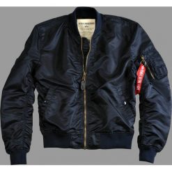 Kurtki męskie: Kurtka Alpha Industries MA-1 VF LW (156101-375-BLUE/GOLD)