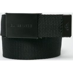 Quiksilver - Pasek. Czarne paski męskie Quiksilver, w paski, z materiału. W wyprzedaży za 59,90 zł.
