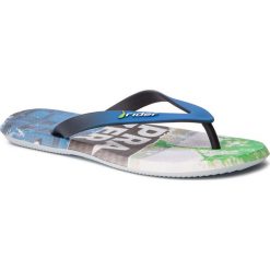 Japonki RIDER - R1 Energy Ad 10719 White/Blue/Green 22846. Niebieskie klapki męskie Rider. W wyprzedaży za 69,00 zł.