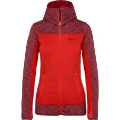Kurtka polarowa "Assasin" w kolorze czerwonym. Czerwone bluzy damskie Kilpi, bez wzorów, z materiału, bez kaptura. W wyprzedaży za 329,95 zł.