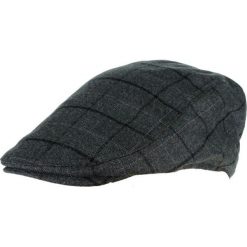 Szary Męski Kaszkiet, Jesienno-Zimowy, Ocieplany w Kratę CPAPJNSKASZKIET551. Szare czapki męskie Pako Jeans, na zimę, bez wzorów, z materiału. Za 40,00 zł.