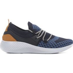 Granatowe Buty Sportowe Effectiveness. Niebieskie buty sportowe męskie Born2be, na sznurówki. Za 99,99 zł.