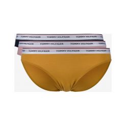 Tommy Hilfiger 3-pack Spodenki Niebieski Żółty Beżowy. Żółte figi damskie TOMMY HILFIGER, s, bez wzorów, z elastanu. Za 180,95 zł.