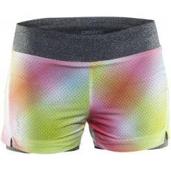 Bermudy damskie: Craft Spodenki Breakaway Yellow S