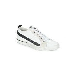 Buty Diesel D-VELOWS LOW LACE. Białe trampki męskie Diesel, bez wzorów, bez zapięcia. Za 559,20 zł.