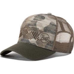 BUFF-122598.854.10.00 TRUCKER CAP BURJ KHAKI. Zielone czapki męskie Buff, bez wzorów, z elastanu. Za 129,00 zł.