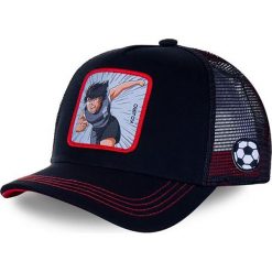Capslab - Czapka. Czarne czapki damskie CapsLab, z aplikacjami, z bawełny. Za 129,90 zł.