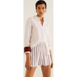 Mango - Szorty Shorti. Niebieskie szorty damskie Mango, s, bez wzorów, z elastanu, casualowe. Za 49,90 zł.
