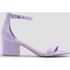 Steve Madden Sandały Irenee - Purple. Fioletowe sandały damskie marki Steve Madden, na niskim obcasie, na obcasie. Za 404,95 zł.