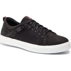 Sneakersy KRISBUT - 5182-3-9 Czarny. Czarne sneakersy męskie marki Krisbut, na co dzień, bez wzorów, ze skóry, klasyczne, bez zapięcia. Za 269,00 zł.