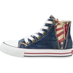 Levi's® USA Tenisówki i Trampki wysokie bluedenim. Niebieskie tenisówki męskie Levi's®, z tworzywa sztucznego. Za 169,00 zł.