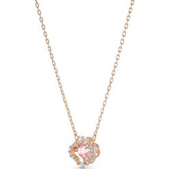 Swarovski - Naszyjnik Sparkling Dance. Żółte naszyjniki damskie Swarovski, z kryształem, metalowe. Za 429,90 zł.