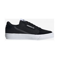 Adidas Originals Continental Vulc Tenisówki Czarny. Czarne trampki męskie adidas Originals, bez wzorów, ze skóry, bez zapięcia. Za 343,95 zł.